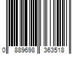 Barcode Image for UPC code 0889698363518