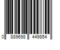 Barcode Image for UPC code 0889698449854