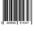 Barcode Image for UPC code 0889698514347