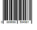 Barcode Image for UPC code 0889698594981