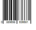 Barcode Image for UPC code 0889698636681