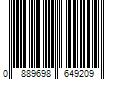 Barcode Image for UPC code 0889698649209