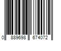 Barcode Image for UPC code 0889698674072