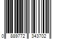 Barcode Image for UPC code 0889772343702