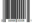 Barcode Image for UPC code 088986000061