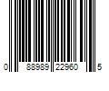 Barcode Image for UPC code 088989229605