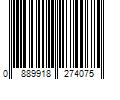 Barcode Image for UPC code 0889918274075