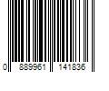 Barcode Image for UPC code 0889961141836