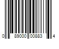 Barcode Image for UPC code 089000008834