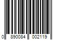 Barcode Image for UPC code 0890084002119