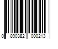 Barcode Image for UPC code 0890382000213