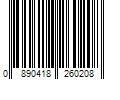 Barcode Image for UPC code 08904182602026