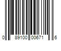 Barcode Image for UPC code 089100006716