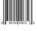 Barcode Image for UPC code 089100006723