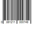 Barcode Image for UPC code 0891211000749