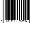 Barcode Image for UPC code 0891211000794