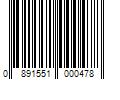 Barcode Image for UPC code 0891551000478