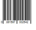 Barcode Image for UPC code 0891597002542