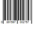 Barcode Image for UPC code 0891597002757