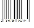 Barcode Image for UPC code 0891756000174