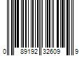 Barcode Image for UPC code 089192326099