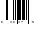 Barcode Image for UPC code 089200002373