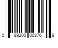 Barcode Image for UPC code 089200003769