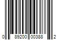 Barcode Image for UPC code 089200003882