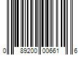 Barcode Image for UPC code 089200006616