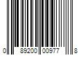 Barcode Image for UPC code 089200009778