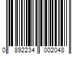 Barcode Image for UPC code 0892234002048