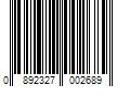 Barcode Image for UPC code 0892327002689