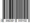 Barcode Image for UPC code 0892381000102