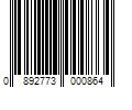 Barcode Image for UPC code 0892773000864