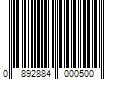 Barcode Image for UPC code 0892884000500