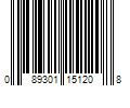 Barcode Image for UPC code 089301151208