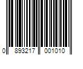 Barcode Image for UPC code 0893217001010