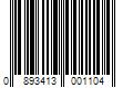 Barcode Image for UPC code 0893413001104