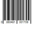 Barcode Image for UPC code 0893481001709