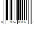 Barcode Image for UPC code 089352000067