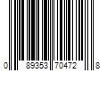 Barcode Image for UPC code 089353704728