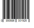 Barcode Image for UPC code 0893586001925