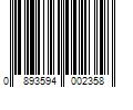 Barcode Image for UPC code 0893594002358