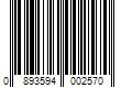 Barcode Image for UPC code 0893594002570. Product Name: BFY Brands  LLC PopCorners Sweet and Salty Kettle Corn Chips (18 Ounce)