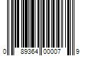 Barcode Image for UPC code 089364000079