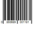 Barcode Image for UPC code 0893689001181