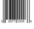 Barcode Image for UPC code 089377000066