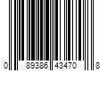 Barcode Image for UPC code 089386434708