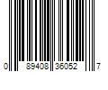 Barcode Image for UPC code 089408360527