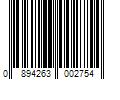 Barcode Image for UPC code 0894263002754